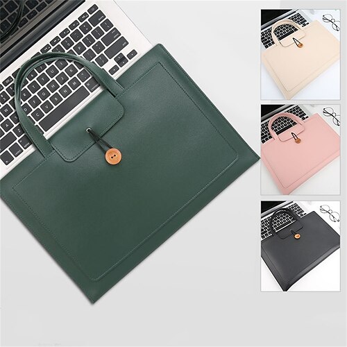 Laptop Sleeves 15 Inch inch Compatible with Macbook Air Pro, HP, Dell, Lenovo, Asus, Acer, Chromebook Notebook Laptop Carrying Case Cover Carrying Case Cover Waterpoof Shock Proof With Handle PVC
Laptop Sleeves 15 Inch inch Compatible with Macbook Air Pro, HP, Dell, Lenovo, Asus, Acer, Chromebook Notebook Laptop Carrying Case Cover Carrying Case Cover Waterpoof Shock Proof With Handle PVC