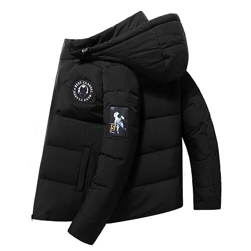 Men's Puffer Jacket Winter Jacket Quilted Jacket Winter Coat Warm Work Daily Wear Pure Color Outerwear Clothing Apparel Casual Casual Daily Black Blue Red
Men's Puffer Jacket Winter Jacket Quilted Jacket Winter Coat Warm Work Daily Wear Pure Color Outerwear Clothing Apparel Casual Casual Daily Black Blue Red