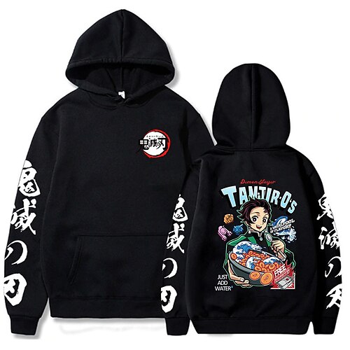Inspired by Demon Slayer Kamado Tanjirou Hoodie Anime 100% Polyester Anime Front Pocket Graphic Hoodie For Men's / Women's / Couple's
Inspired by Demon Slayer Kamado Tanjirou Hoodie Anime 100% Polyester Anime Front Pocket Graphic Hoodie For Men's / Women's / Couple's