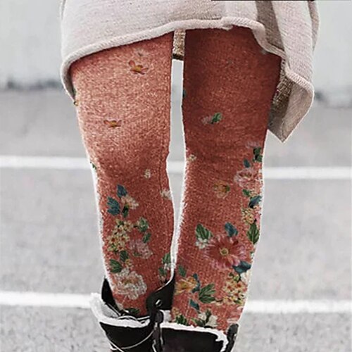 Women's Plus Size Pants Trousers Leggings Print Casual Daily Going out Natural Full Length Winter Fall Black Blue Red S M L XL XXL
Women's Plus Size Pants Trousers Leggings Print Casual Daily Going out Natural Full Length Winter Fall Black Blue Red S M L XL XXL