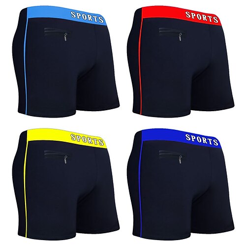 Men's Swim Shorts Athletic Swimwear Bathing Suit Bottoms Swimming Surfing Racing Letter Swimwear Breathable Quick Dry Lightweight Polyester Beach Wear / Patchwork
Men's Swim Shorts Athletic Swimwear Bathing Suit Bottoms Swimming Surfing Racing Letter Swimwear Breathable Quick Dry Lightweight Polyester Beach Wear / Patchwork