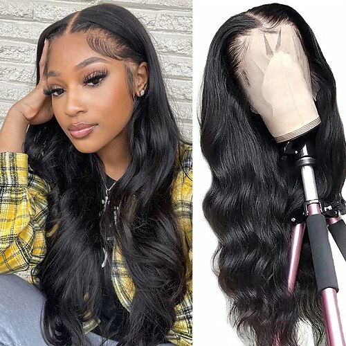 Synthetic Lace Front Wigs with Baby Hair Natural Wave Wigs for Black Women Heat Resistant Fiber Real Body Wave Wigs
Synthetic Lace Front Wigs with Baby Hair Natural Wave Wigs for Black Women Heat Resistant Fiber Real Body Wave Wigs