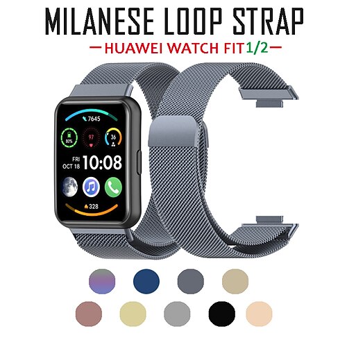 Magnetic loop strap for Huawei watch stainless steel strap accessories metal bracelet for huawei smart watch
Magnetic loop strap for Huawei watch stainless steel strap accessories metal bracelet for huawei smart watch