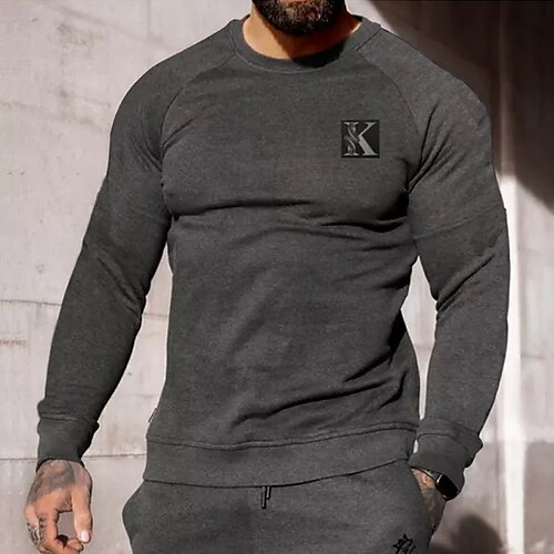 Men's Sweatshirt Pullover Dark Gray Crew Neck Graphic Color Block Print Going out Streetwear Designer Casual Winter Fall & Winter Clothing Apparel Hoodies Sweatshirts Long Sleeve
Men's Sweatshirt Pullover Dark Gray Crew Neck Graphic Color Block Print Going out Streetwear Designer Casual Winter Fall & Winter Clothing Apparel Hoodies Sweatshirts Long Sleeve