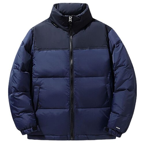 Men's Puffer Jacket Winter Jacket Quilted Jacket Winter Coat Warm Work Daily Wear Pure Color Outerwear Clothing Apparel Casual Casual Daily Black Orange Navy Blue
Men's Puffer Jacket Winter Jacket Quilted Jacket Winter Coat Warm Work Daily Wear Pure Color Outerwear Clothing Apparel Casual Casual Daily Black Orange Navy Blue