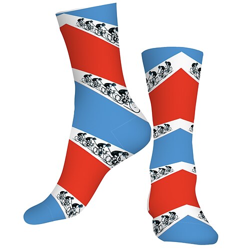 Socks Cycling Socks Men's Women's Bike / Cycling Breathable Soft Comfortable 1 Pair Graphic Cotton Blue S M L / Stretchy
Socks Cycling Socks Men's Women's Bike / Cycling Breathable Soft Comfortable 1 Pair Graphic Cotton Blue S M L / Stretchy