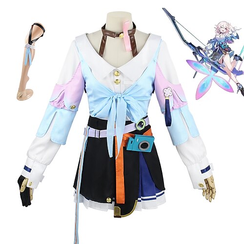 Inspired by Honkai: Star Rail March 7th Anime Cosplay Costumes Japanese Cosplay Suits Costume For Women's
Inspired by Honkai: Star Rail March 7th Anime Cosplay Costumes Japanese Cosplay Suits Costume For Women's