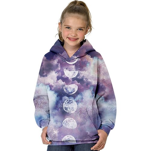 Kids Girls' Hoodie Galaxy Outdoor 3D Print Long Sleeve Pocket Fashion 3-13 Years Winter Purple
Kids Girls' Hoodie Galaxy Outdoor 3D Print Long Sleeve Pocket Fashion 3-13 Years Winter Purple