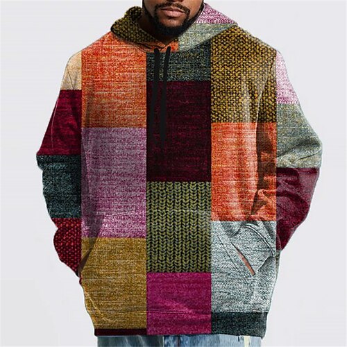 Hombre Talla Grande Sudadera Grande y alto Plaid Con Capucha Manga Larga Primavera Otoño Básico Design Talla Grande Casual Diario Deportes Tops
Hombre Talla Grande Sudadera Grande y alto Plaid Con Capucha Manga Larga Primavera Otoño Básico Design Talla Grande Casual Diario Deportes Tops