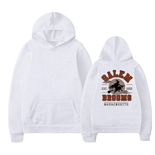 Inspired by Halloween Witch Hoodie Cartoon Manga Anime Front Pocket Graphic Hoodie For Men's Women's Unisex Adults' Hot Stamping 100% Polyester
Inspired by Halloween Witch Hoodie Cartoon Manga Anime Front Pocket Graphic Hoodie For Men's Women's Unisex Adults' Hot Stamping 100% Polyester