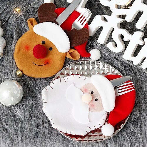Christmas Decoration Supplies Creative Cartoon Knife And Fork Set Restaurant Holiday Party Set Tableware Set Lovely Style
Christmas Decoration Supplies Creative Cartoon Knife And Fork Set Restaurant Holiday Party Set Tableware Set Lovely Style