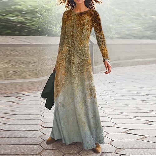 Women's Casual Dress Swing Dress Long Dress Maxi Dress Yellow Long Sleeve Floral Pocket Winter Fall Autumn V Neck Winter Dress Fall Dress 2022 S M L XL XXL 3XL
Women's Casual Dress Swing Dress Long Dress Maxi Dress Yellow Long Sleeve Floral Pocket Winter Fall Autumn V Neck Winter Dress Fall Dress 2022 S M L XL XXL 3XL