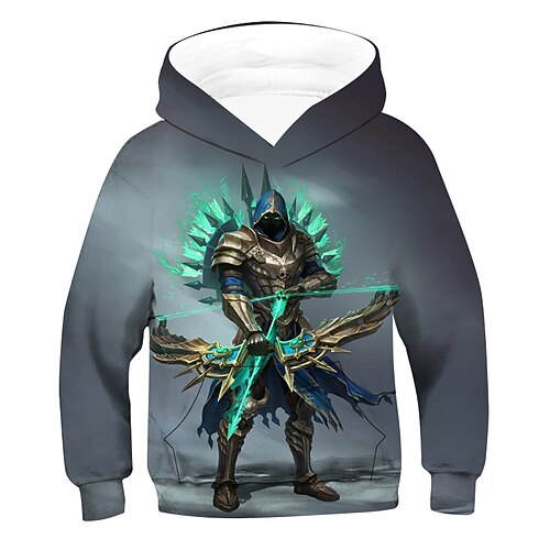 Kids Boys Hoodie Graphic Outdoor 3D Print Long Sleeve Pocket Fashion 3-12 Years Winter Gray
Kids Boys Hoodie Graphic Outdoor 3D Print Long Sleeve Pocket Fashion 3-12 Years Winter Gray