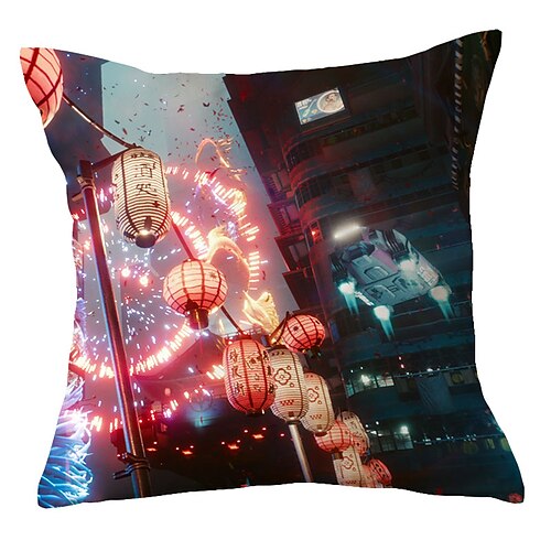 Inspired by Cyberpunk Double Side Pillow Cover 1PC Soft Decorative Square Throw Pillow Cover Pillowcase for Sofa Bedroom Livingroom Machine Washable
Inspired by Cyberpunk Double Side Pillow Cover 1PC Soft Decorative Square Throw Pillow Cover Pillowcase for Sofa Bedroom Livingroom Machine Washable