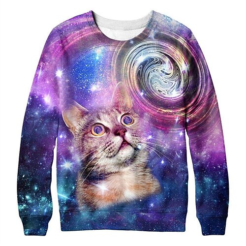 Men's Unisex Sweatshirt Pullover Crew Neck Cat Graphic Prints Print Daily Sports Holiday 3D Print Streetwear Designer Casual Clothing Apparel Hoodies Sweatshirts Long Sleeve Purple
Men's Unisex Sweatshirt Pullover Crew Neck Cat Graphic Prints Print Daily Sports Holiday 3D Print Streetwear Designer Casual Clothing Apparel Hoodies Sweatshirts Long Sleeve Purple