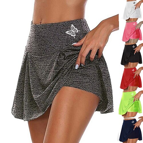 Women's Tennis Skirts Yoga Skirt Side Pockets 2 in 1 Quick Dry Yoga Fitness Gym Workout Bottoms Butterfly 1# 2# 3# Sports Activewear Stretchy
Women's Tennis Skirts Yoga Skirt Side Pockets 2 in 1 Quick Dry Yoga Fitness Gym Workout Bottoms Butterfly 1# 2# 3# Sports Activewear Stretchy