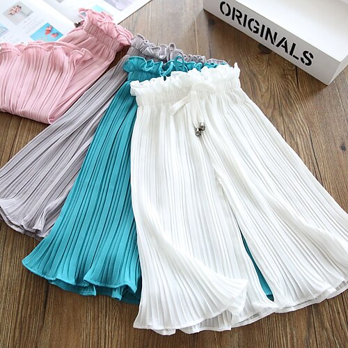 Kids Girls' Pants Green Pink Gray Solid Colored Lace up Spring Summer Cute Casual 2-12 Years / Pleated / Ruffle / Fall / Toddler
Kids Girls' Pants Green Pink Gray Solid Colored Lace up Spring Summer Cute Casual 2-12 Years / Pleated / Ruffle / Fall / Toddler