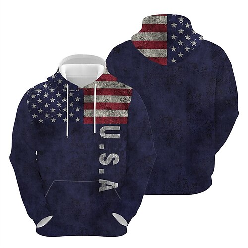 Men's Unisex Pullover Hoodie Sweatshirt Blue Hooded Graphic Prints National Flag Print Sports & Outdoor Daily Sports 3D Print Basic Streetwear Casual Spring & Fall Clothing Apparel Hoodies
Men's Unisex Pullover Hoodie Sweatshirt Blue Hooded Graphic Prints National Flag Print Sports & Outdoor Daily Sports 3D Print Basic Streetwear Casual Spring & Fall Clothing Apparel Hoodies