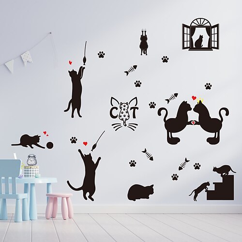 Animals / Cartoon Wall Stickers Living Room / Kids Room kindergarten, Removable / Pre-pasted PVC Home Decoration Wall Decal 1pc
Animals / Cartoon Wall Stickers Living Room / Kids Room kindergarten, Removable / Pre-pasted PVC Home Decoration Wall Decal 1pc