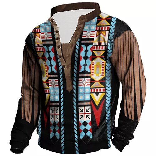 Men's Unisex Sweatshirt Pullover Button Up Hoodie Tribal Graphic Prints Print Casual Daily Sports 3D Print Boho Streetwear Designer Clothing Apparel Hoodies Sweatshirts Long Sleeve Blue
Men's Unisex Sweatshirt Pullover Button Up Hoodie Tribal Graphic Prints Print Casual Daily Sports 3D Print Boho Streetwear Designer Clothing Apparel Hoodies Sweatshirts Long Sleeve Blue