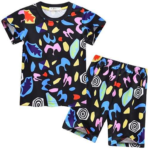 Kids Girls' Stranger Things T-shirt Shorts Clothing Set 2 Pieces Short Sleeve Black Graphic Vacation Fashion Cool 3-10 Years
Kids Girls' Stranger Things T-shirt Shorts Clothing Set 2 Pieces Short Sleeve Black Graphic Vacation Fashion Cool 3-10 Years