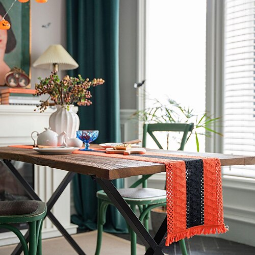 Halloween Decorations Table Runner&Placemats,Halloween Table Cover & Placemats for Halloween Christmas Party Decors
Halloween Decorations Table Runner&Placemats,Halloween Table Cover & Placemats for Halloween Christmas Party Decors