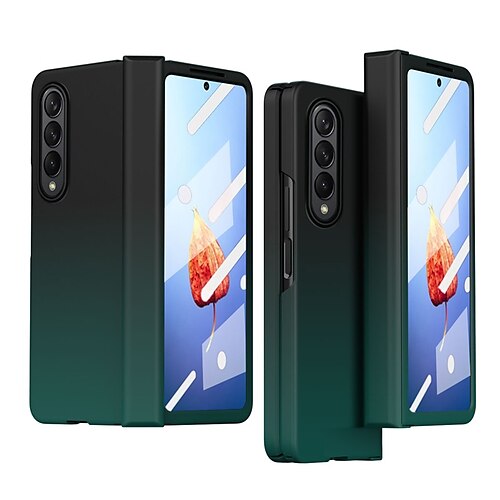 Phone Case For Samsung Galaxy Flip Z Fold 4 Z Fold 3 Z Fold 2 with Screen Protector Flip Full Body Protective Color Gradient PC
Phone Case For Samsung Galaxy Flip Z Fold 4 Z Fold 3 Z Fold 2 with Screen Protector Flip Full Body Protective Color Gradient PC