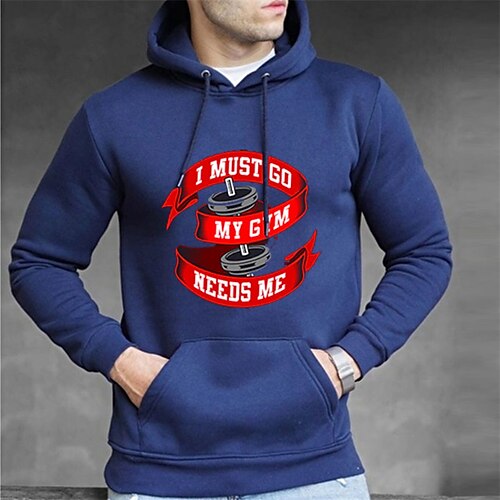 Men's Hoodie Blue Hooded Graphic Letter Print Sports & Outdoor Streetwear Cool Designer Casual Winter Fall Clothing Apparel Hoodies Sweatshirts Long Sleeve / Spring
Men's Hoodie Blue Hooded Graphic Letter Print Sports & Outdoor Streetwear Cool Designer Casual Winter Fall Clothing Apparel Hoodies Sweatshirts Long Sleeve / Spring