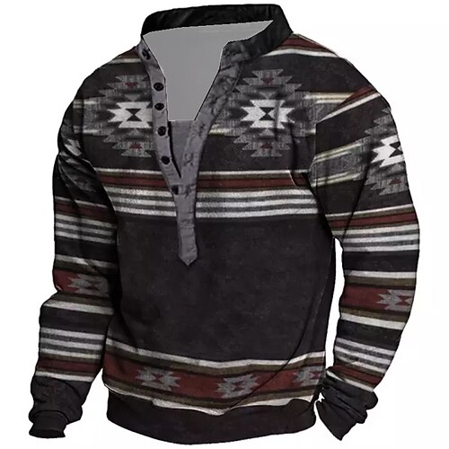 Men's Unisex Sweatshirt Pullover Button Up Hoodie Black Standing Collar Striped Graphic Prints Print Casual Daily Sports 3D Print Streetwear Designer Casual Spring & Fall Clothing Apparel Hoodies
Men's Unisex Sweatshirt Pullover Button Up Hoodie Black Standing Collar Striped Graphic Prints Print Casual Daily Sports 3D Print Streetwear Designer Casual Spring & Fall Clothing Apparel Hoodies