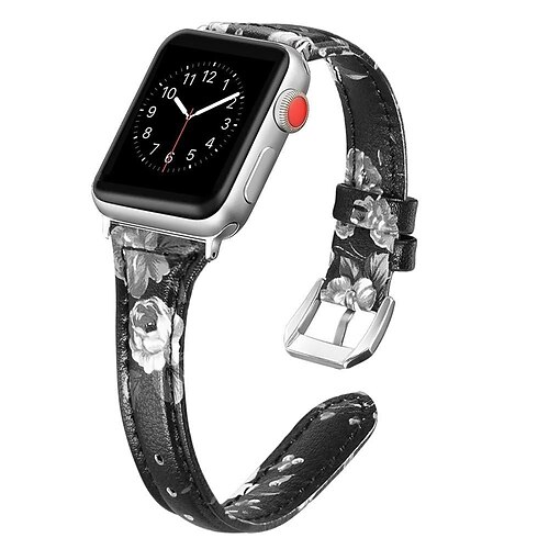 1PC Smart Watch Band Compatible with Apple iWatch Series 8 7 6 5 4 3 2 1 SE Leather Loop for iWatch Smartwatch Strap Wristband Genuine Leather Adjustable Breathable Quick Release
1PC Smart Watch Band Compatible with Apple iWatch Series 8 7 6 5 4 3 2 1 SE Leather Loop for iWatch Smartwatch Strap Wristband Genuine Leather Adjustable Breathable Quick Release