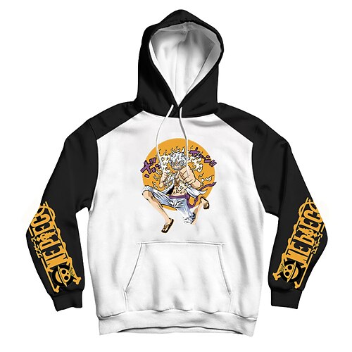 Inspired by One Piece Monkey D. Luffy Hoodie Cartoon 100% Polyester Anime Front Pocket Graphic Hoodie For Men's / Women's / Couple's
Inspired by One Piece Monkey D. Luffy Hoodie Cartoon 100% Polyester Anime Front Pocket Graphic Hoodie For Men's / Women's / Couple's