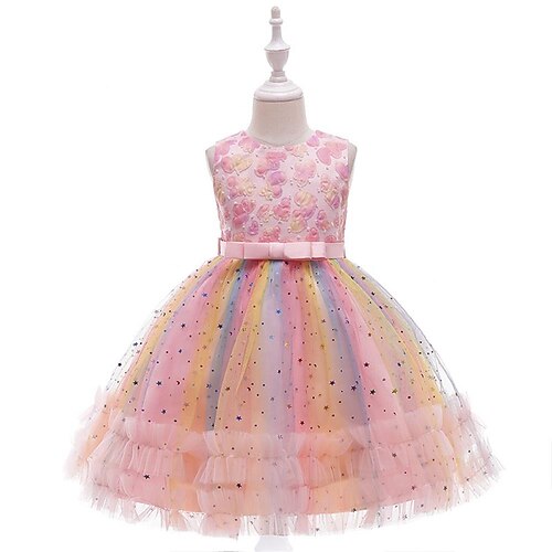 Kids Girls' Dress Flower A Line Dress Knee-length Dress Party Sequins Sleeveless Cute Dress 3-10 Years Spring Blue Purple Pink
Kids Girls' Dress Flower A Line Dress Knee-length Dress Party Sequins Sleeveless Cute Dress 3-10 Years Spring Blue Purple Pink