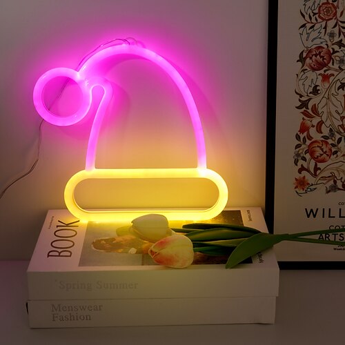 Christmas Neon Lights Decorations USB and Battery Powered Bedroom Decoration Hanging Night Lights Family Holiday Decoration
Christmas Neon Lights Decorations USB and Battery Powered Bedroom Decoration Hanging Night Lights Family Holiday Decoration