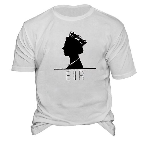 Men's Unisex T shirt Tee Crew Neck White Print Queen of England Outdoor Street Short Sleeve Print Clothing Apparel Sports Designer Casual Big and Tall / Summer / Summer
Men's Unisex T shirt Tee Crew Neck White Print Queen of England Outdoor Street Short Sleeve Print Clothing Apparel Sports Designer Casual Big and Tall / Summer / Summer