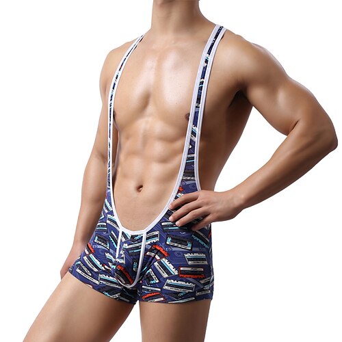 Men's Basic Panties Briefs 1 PC Underwear Fashion Simple Sexy Print Cartoon Mid Waist Touch of Sensation Comfort Blue S M L
Men's Basic Panties Briefs 1 PC Underwear Fashion Simple Sexy Print Cartoon Mid Waist Touch of Sensation Comfort Blue S M L