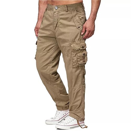 Men's Cargo Pants Trousers Work Pants Multi Pocket Solid Color Comfort Breathable Casual Daily Streetwear 100% Cotton Fashion Retro Vintage Khaki Navy Blue Micro-elastic
Men's Cargo Pants Trousers Work Pants Multi Pocket Solid Color Comfort Breathable Casual Daily Streetwear 100% Cotton Fashion Retro Vintage Khaki Navy Blue Micro-elastic