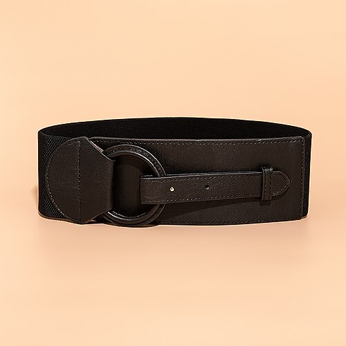 Women's Belt PU Black Skinny Belt Dailywear Holiday Pure Color / Spring / Summer / Fall / Winter
Women's Belt PU Black Skinny Belt Dailywear Holiday Pure Color / Spring / Summer / Fall / Winter