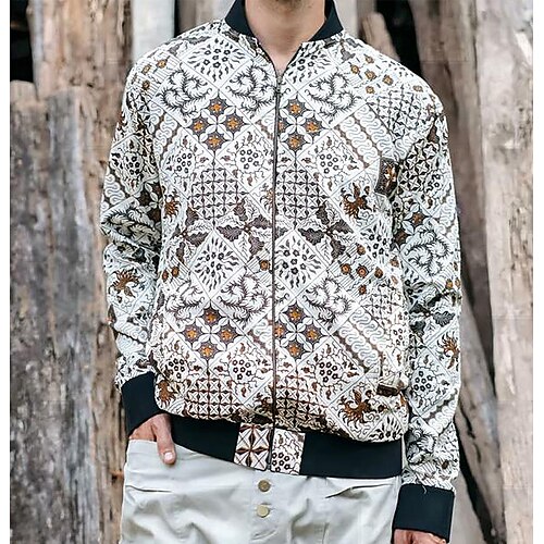 Men Sherpa jacket Casual Outdoor clothing Daily Wear Fall Winter Regular Coat Regular Fit Thermal Warm Waterproof Windproof Warm Windbreaker Jacket Long Sleeve 3D Print Floral Botanical Embroidered
Men Sherpa jacket Casual Outdoor clothing Daily Wear Fall Winter Regular Coat Regular Fit Thermal Warm Waterproof Windproof Warm Windbreaker Jacket Long Sleeve 3D Print Floral Botanical Embroidered