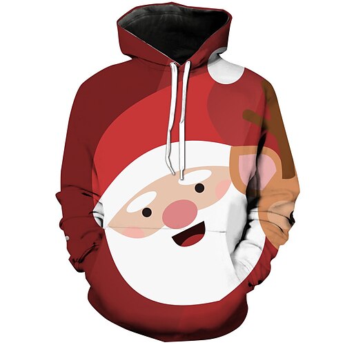 

Inspired by Christmas Snowman Santa Claus Hoodie Cartoon Manga Anime Graphic Hoodie For Men's Women's Unisex Adults' 3D Print 100% Polyester