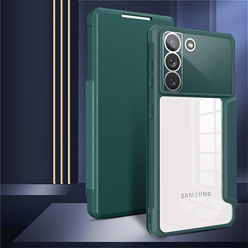 Phone Case For Samsung Galaxy Flip S22 S22 Plus S22 Ultra S21 Ultra Plus Bumper Frame Magnetic Full Body Protective Solid Colored PC PU Leather
Phone Case For Samsung Galaxy Flip S22 S22 Plus S22 Ultra S21 Ultra Plus Bumper Frame Magnetic Full Body Protective Solid Colored PC PU Leather