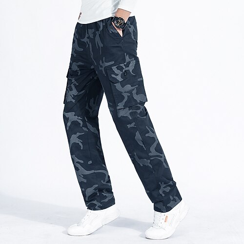 Men's Cargo Pants Trousers Casual Pants Drawstring Elastic Waist Multi Pocket Camouflage Comfort Breathable Full Length Casual Daily Going out 100% Cotton Sports Stylish ArmyGreen Light Grey Inelastic
Men's Cargo Pants Trousers Casual Pants Drawstring Elastic Waist Multi Pocket Camouflage Comfort Breathable Full Length Casual Daily Going out 100% Cotton Sports Stylish ArmyGreen Light Grey Inelastic