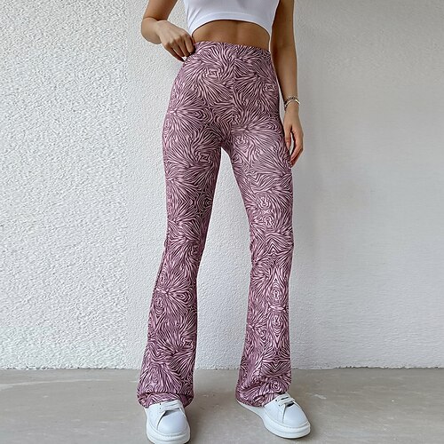 Women's Straight Pink Blue Casual Street Casual Full Length Zebra S M L
Women's Straight Pink Blue Casual Street Casual Full Length Zebra S M L