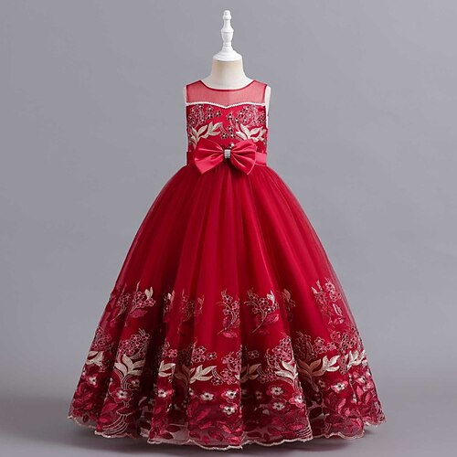 Kids Girls' Dress Flower Party Dress Midi Dress Performance Cotton Sleeveless Princess Dress 4-13 Years Spring Wine Red Pink Red / Summer / Sweet
Kids Girls' Dress Flower Party Dress Midi Dress Performance Cotton Sleeveless Princess Dress 4-13 Years Spring Wine Red Pink Red / Summer / Sweet