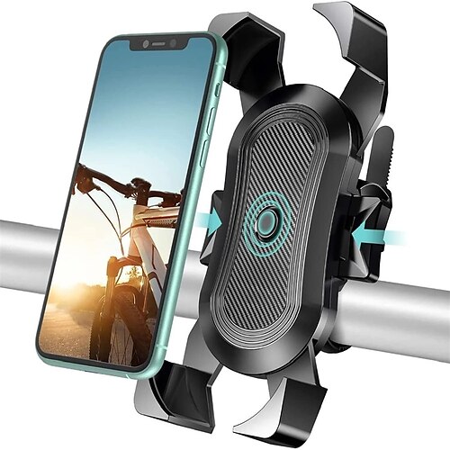 Phone Mount for Bike with Easy and Automatic Mechanism for Catching The Phone Phone Holder for Motorcycle Mountain Bike Dirt Bike ATV and More Adjustable in All Directions 360
Phone Mount for Bike with Easy and Automatic Mechanism for Catching The Phone Phone Holder for Motorcycle Mountain Bike Dirt Bike ATV and More Adjustable in All Directions 360