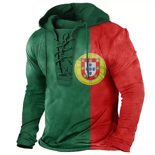 Men's Pullover Hoodie Sweatshirt Pullover Green Hooded Color Block Graphic Prints Lace up Print Casual Daily Sports 3D Print Basic Streetwear Designer Spring Fall Clothing Apparel World Cup Hoodies
Men's Pullover Hoodie Sweatshirt Pullover Green Hooded Color Block Graphic Prints Lace up Print Casual Daily Sports 3D Print Basic Streetwear Designer Spring Fall Clothing Apparel World Cup Hoodies