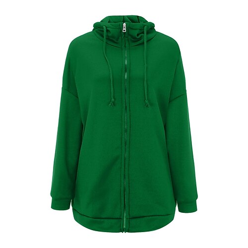Mujer Talla extra abrigo con capucha Bolsillo Plano Exterior Casual Manga Larga Sudadera Regular Invierno Otoño Verde Trébol Vino Fucsia L XL XXL 3XL 4XL
Mujer Talla extra abrigo con capucha Bolsillo Plano Exterior Casual Manga Larga Sudadera Regular Invierno Otoño Verde Trébol Vino Fucsia L XL XXL 3XL 4XL