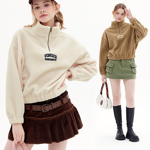 Spicy Girls Punk & Gothic Y2K Year 2000 Masquerade Sweatshirt Women's Japanese Cosplay Costumes Brown / Beige / Top
Spicy Girls Punk & Gothic Y2K Year 2000 Masquerade Sweatshirt Women's Japanese Cosplay Costumes Brown / Beige / Top