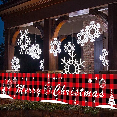 Merry Christmas Banner, Outdoor Christmas Banner Decorations, Xmas Outdoor & Indoor Hanging Decor, Christmas Holidays Party Decor Supplies 30050cm (10ft18.9 Inch)
Merry Christmas Banner, Outdoor Christmas Banner Decorations, Xmas Outdoor & Indoor Hanging Decor, Christmas Holidays Party Decor Supplies 30050cm (10ft18.9 Inch)