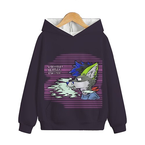 Kids Boys Christmas Hoodie Pullover Graphic Animal Fox Long Sleeve Pocket Children Top Outdoor Hoodie Active Cute Purple Winter 7-13 Years / Fall / Spring
Kids Boys Christmas Hoodie Pullover Graphic Animal Fox Long Sleeve Pocket Children Top Outdoor Hoodie Active Cute Purple Winter 7-13 Years / Fall / Spring