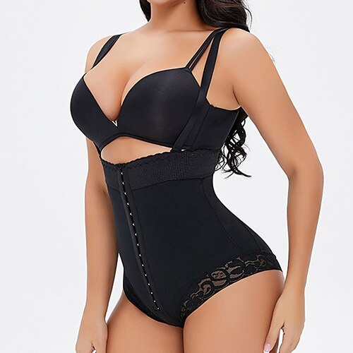 Mulheres Curva Plus Size Fatos de Corpo Renda Frente Única Côr Sólida Sensual Com Alças Outono Inverno Preto Tamanho grande L XL 2XL 3XL 4XL / Tamanho Grande
Mulheres Curva Plus Size Fatos de Corpo Renda Frente Única Côr Sólida Sensual Com Alças Outono Inverno Preto Tamanho grande L XL 2XL 3XL 4XL / Tamanho Grande